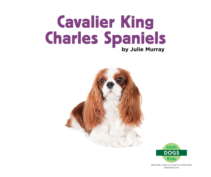 Cavalier King Charles Spaniels book cover