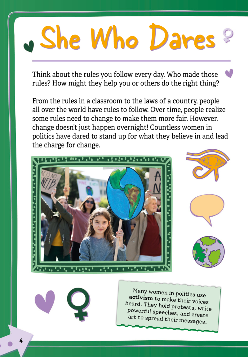 Women in Politics — page 1