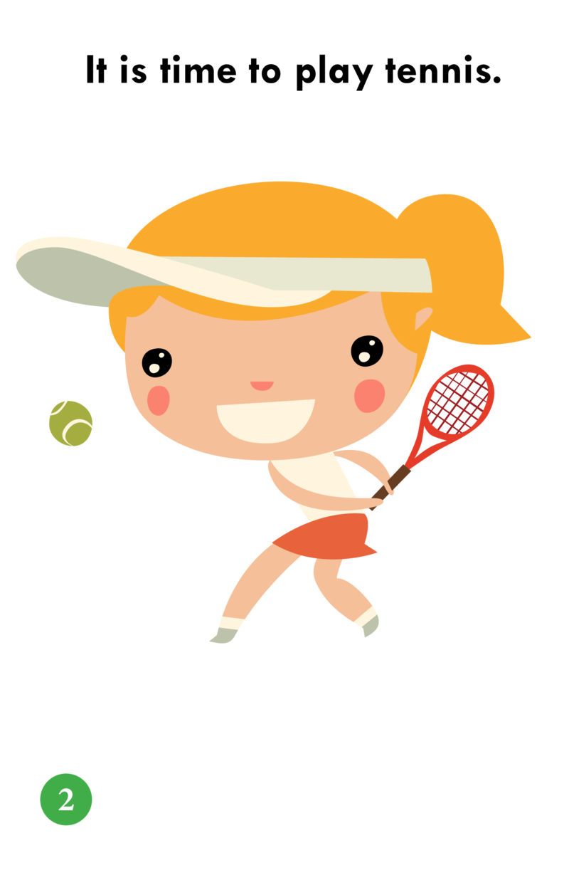 Tennis Time — page 1