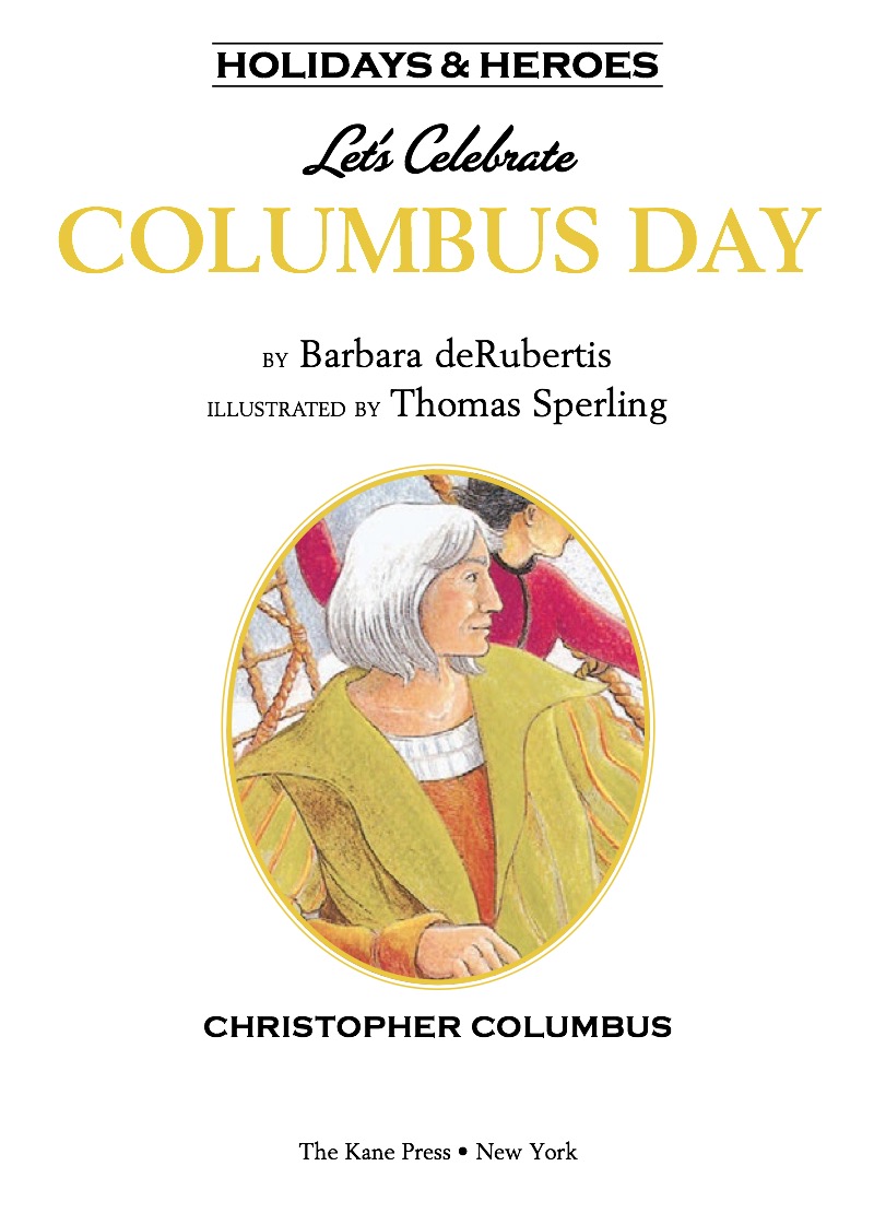 Let's Celebrate: Columbus Day book cover