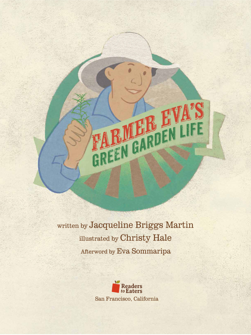 Farmer Eva's Green Garden Life book cover