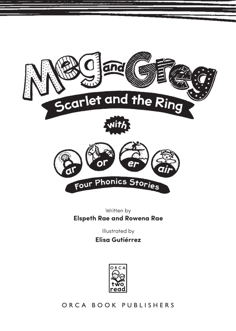 Meg and Greg: Scarley and the Ring book cover