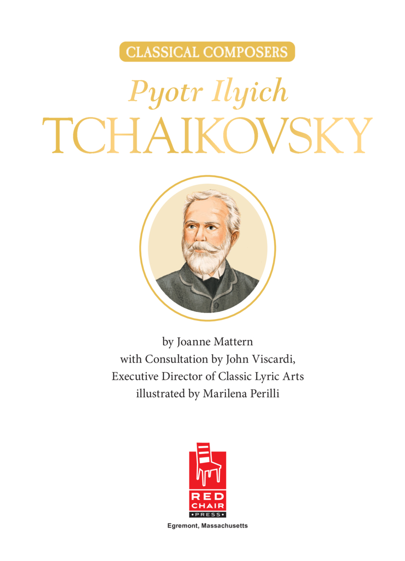 Pyotr Ilyich Tchaikovsky book cover