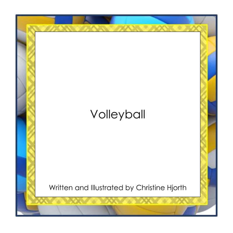 Volleyball book cover