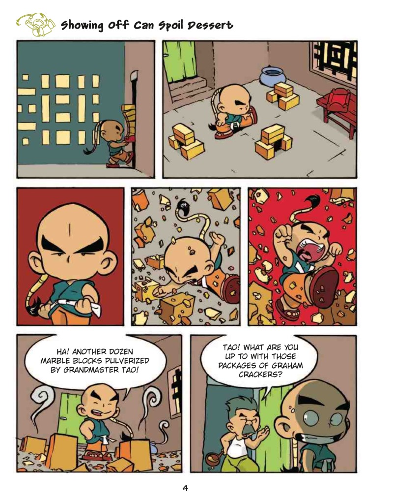 Tao, The Little Samurai: Pranks and Attacks! — page 1