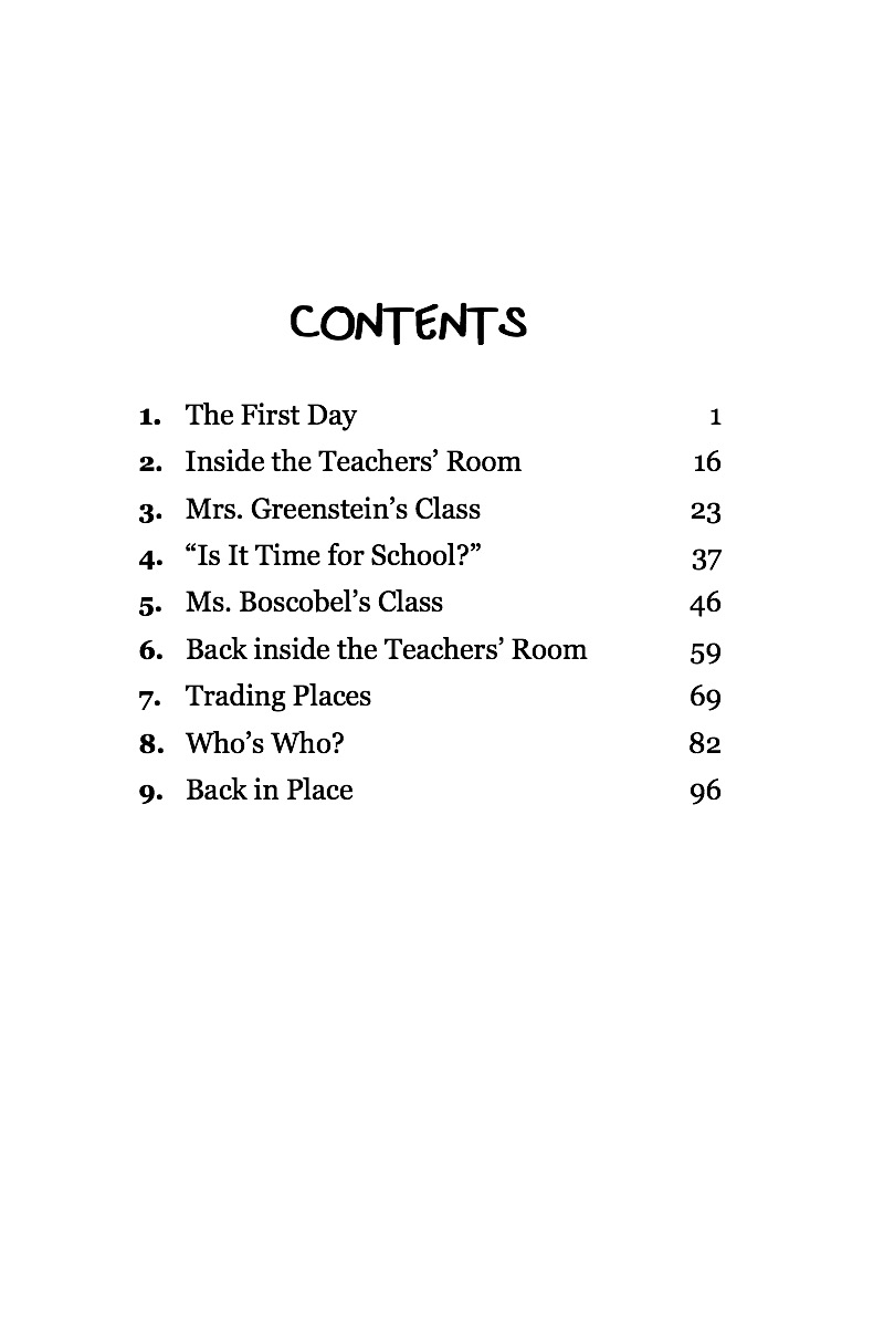 Starting School — page 1