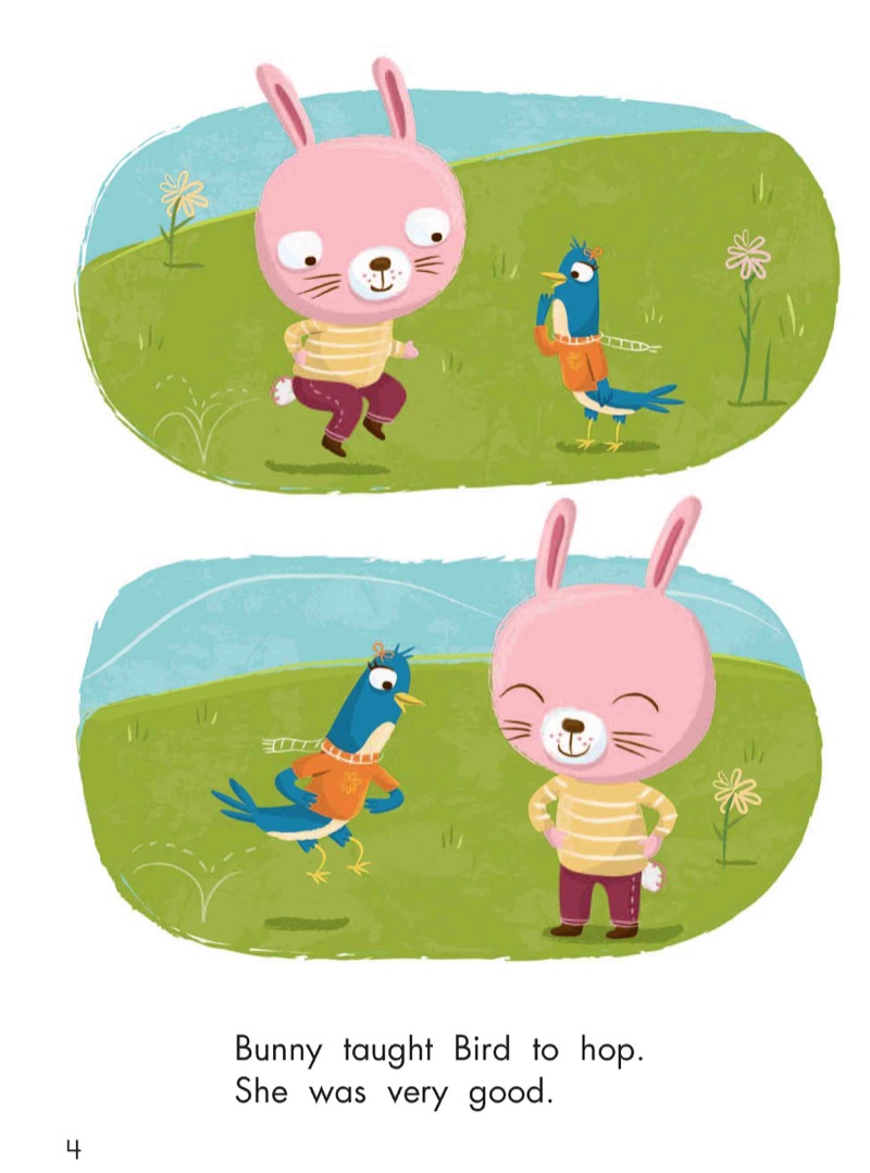 Bunny and Bird are Best Friends: Making New Friends — page 1