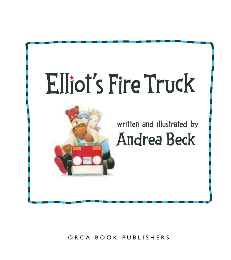 Elliot's Fire Truck book cover