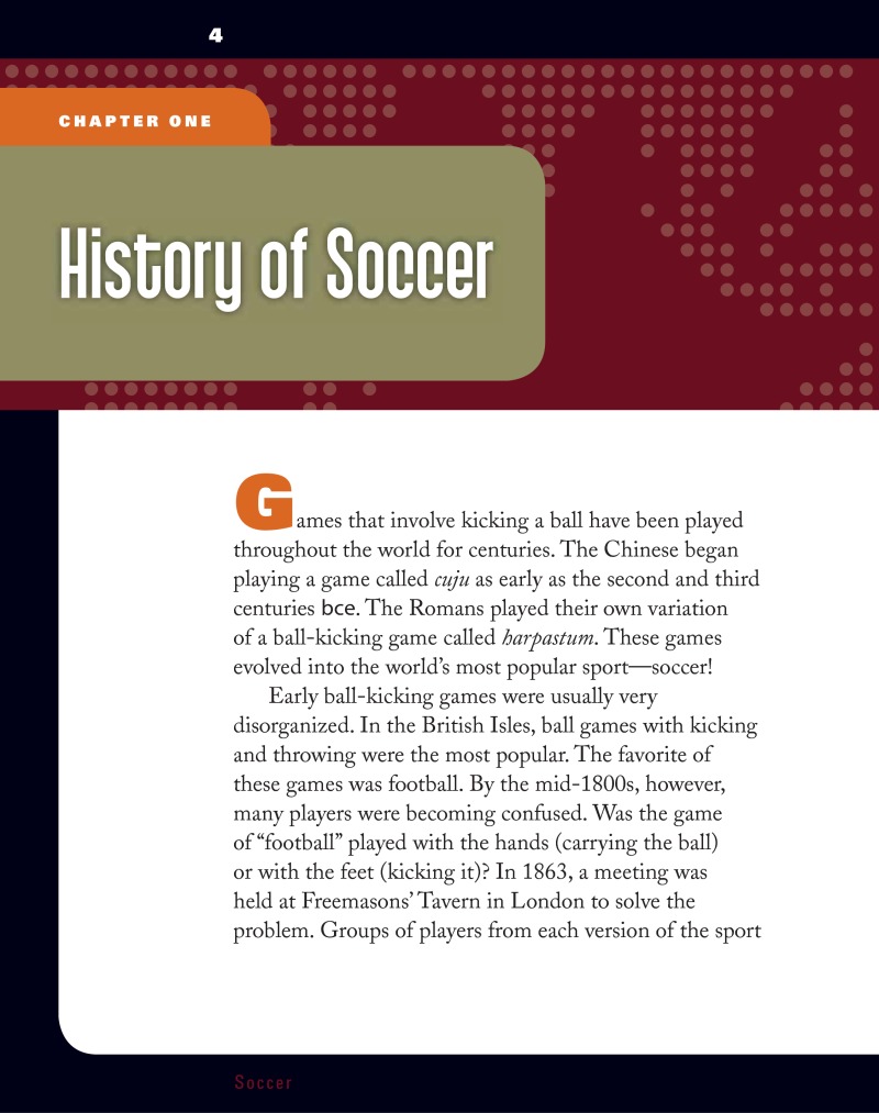 Innovation: Soccer — page 1