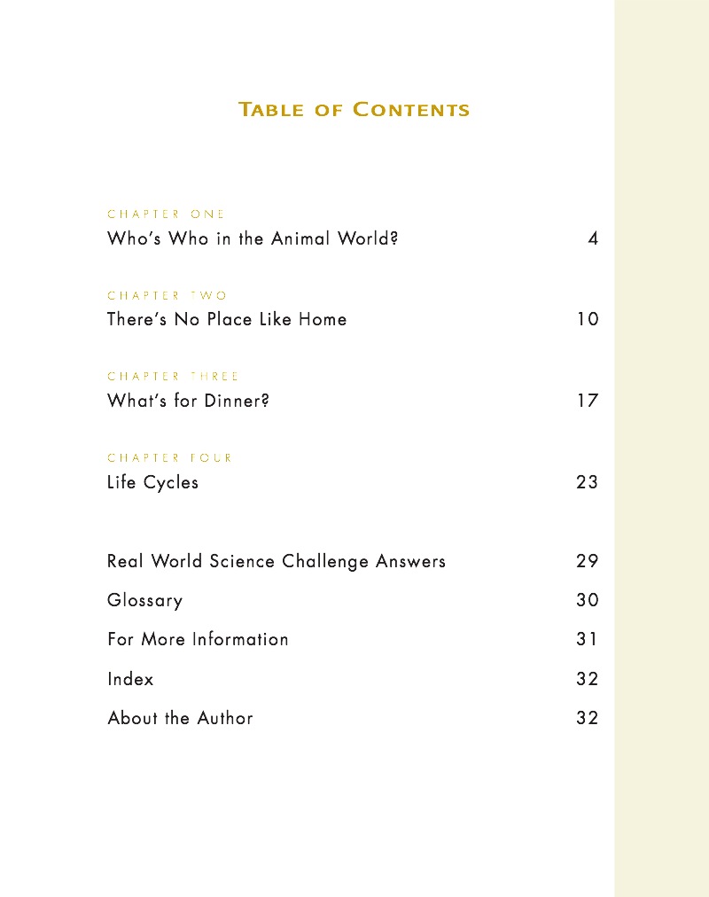 Real World Science: Animals book cover