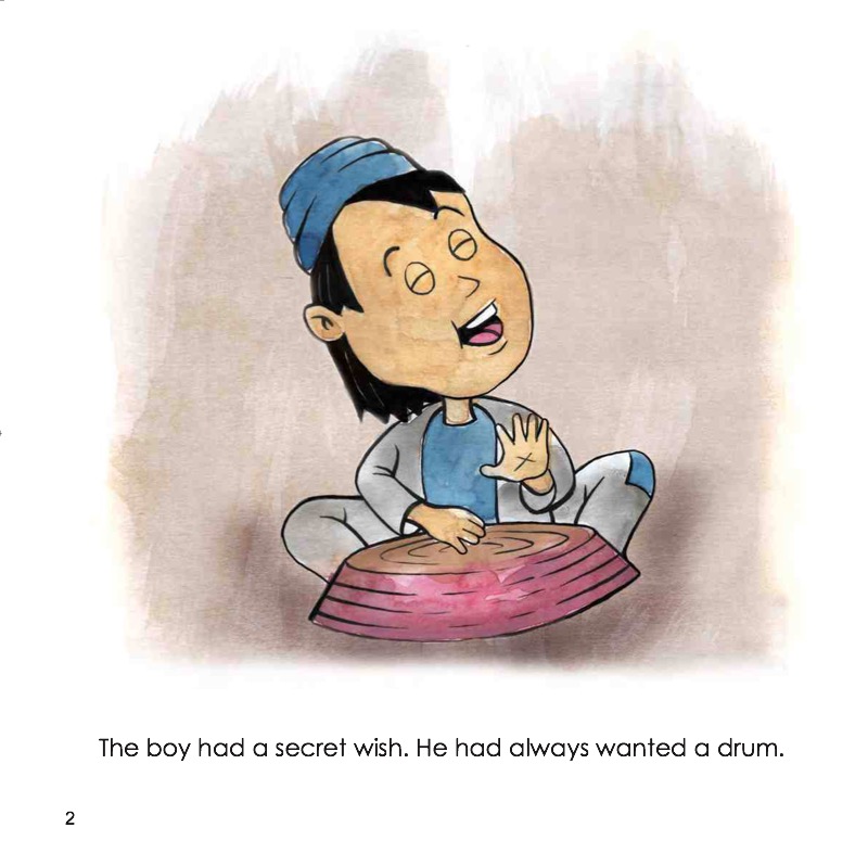The Drum: A Folktale From India — page 1