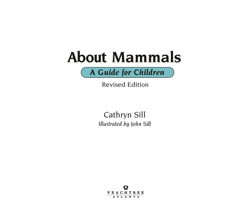 About Mammals: A Guide For Children book cover