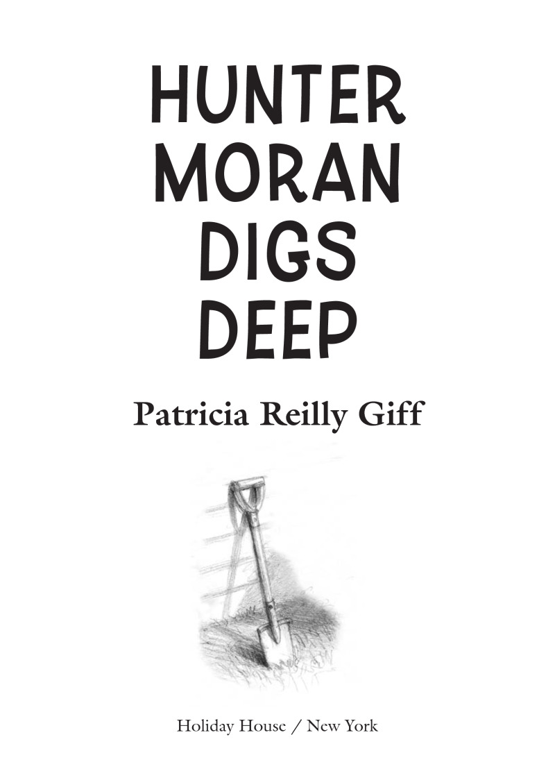 Hunter Moran Digs Deep book cover