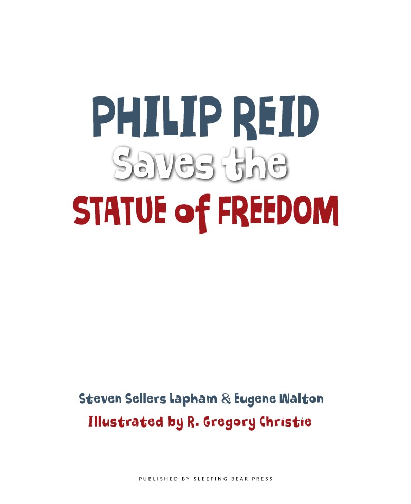 Philip Reid Saves the Statue of Freedom book cover