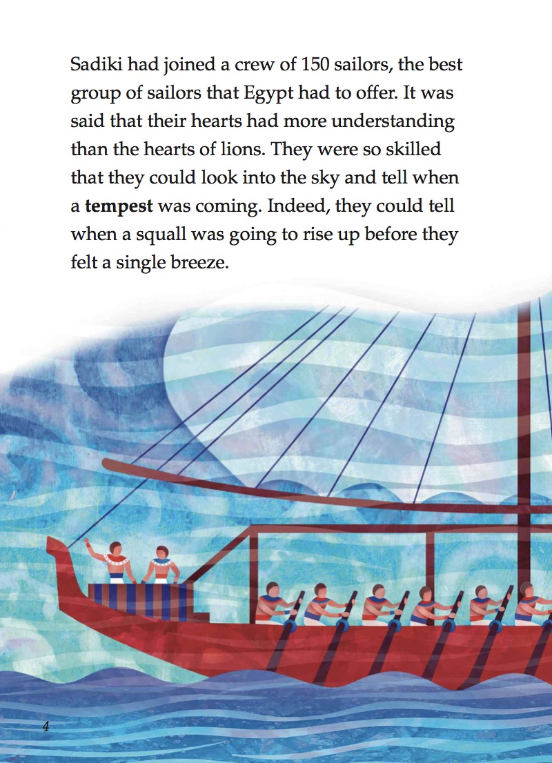 The Shipwrecked Sailor: A Tale from Egypt — page 1