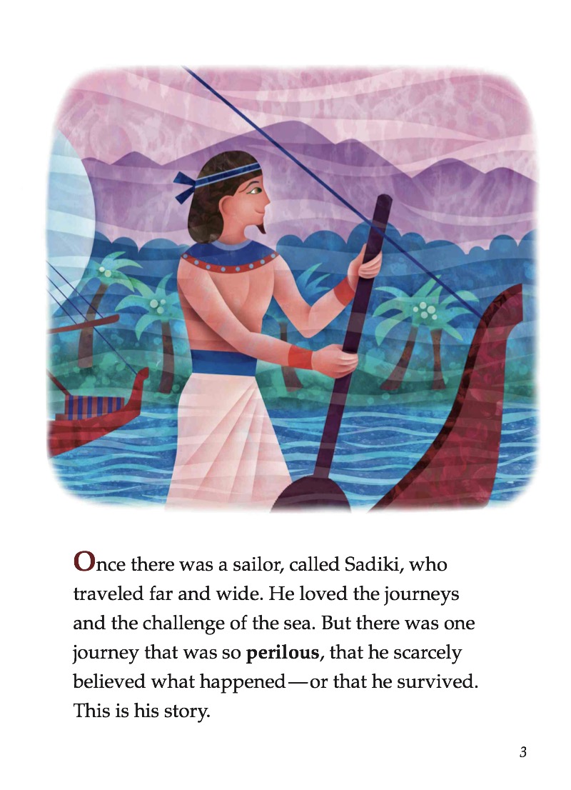 The Shipwrecked Sailor: A Tale from Egypt book cover