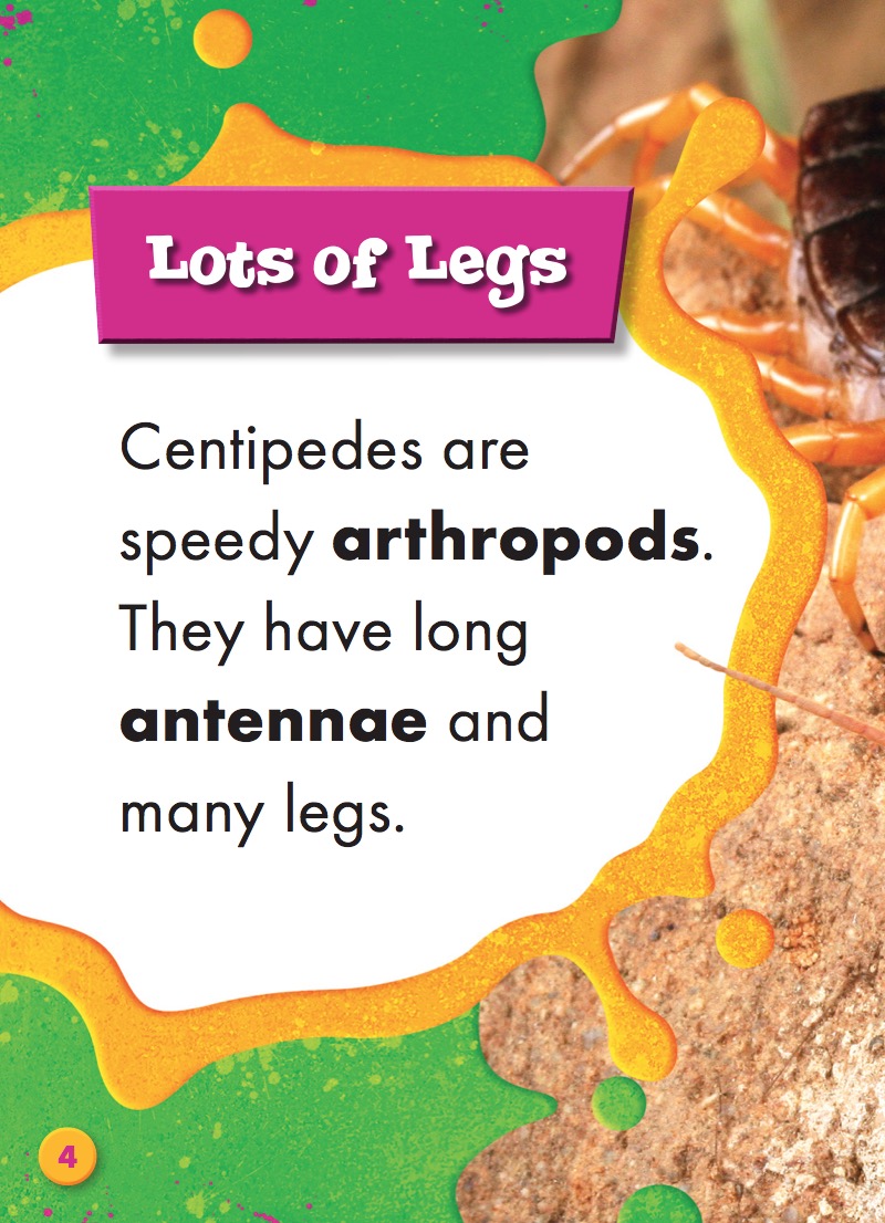 Creepy Crawlies: Centipedes — page 1