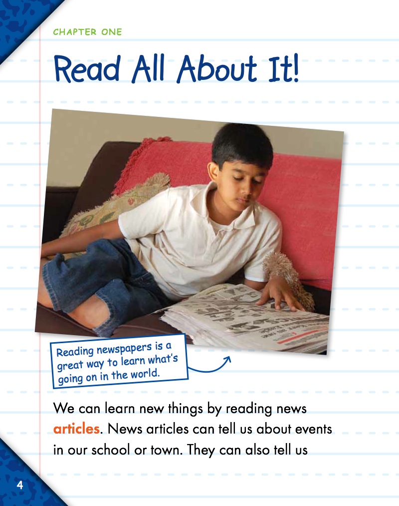 How to Write a News Article — page 1