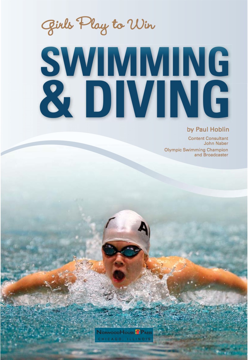 Girls Play to Win Swimming & Diving book cover