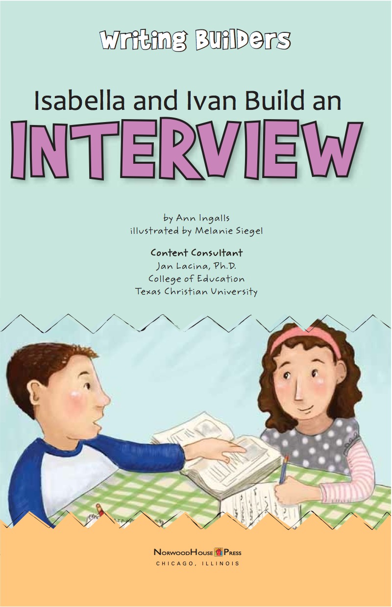 Isabella and Ivan Build an Interview book cover