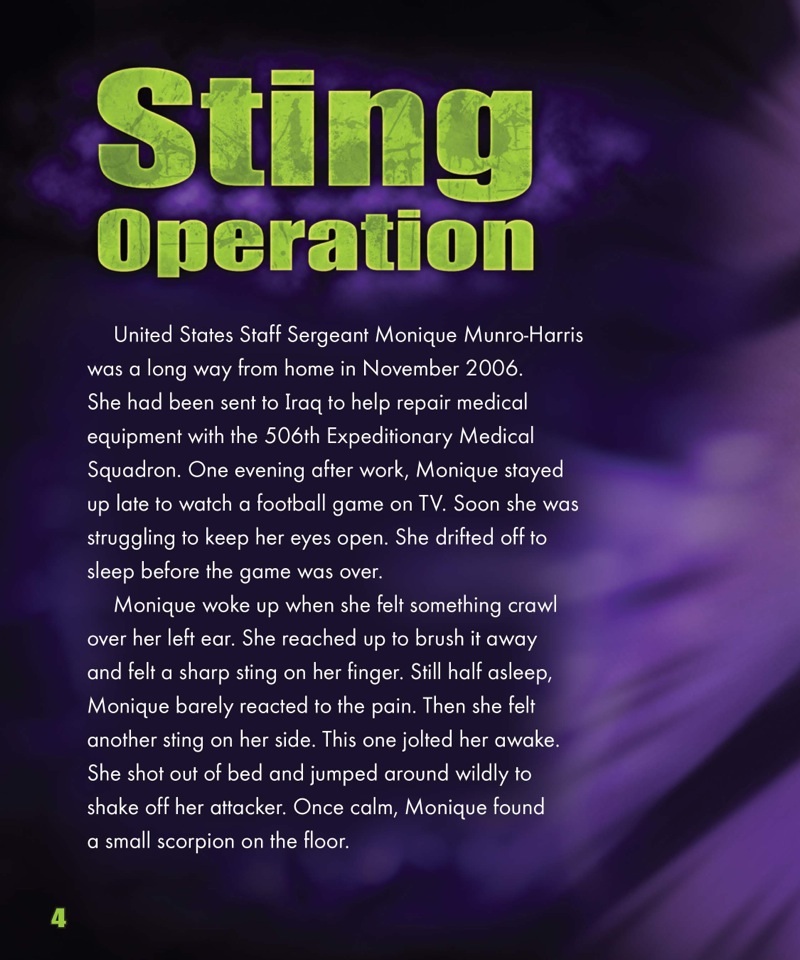 The Deathstalker Scorpion — page 1