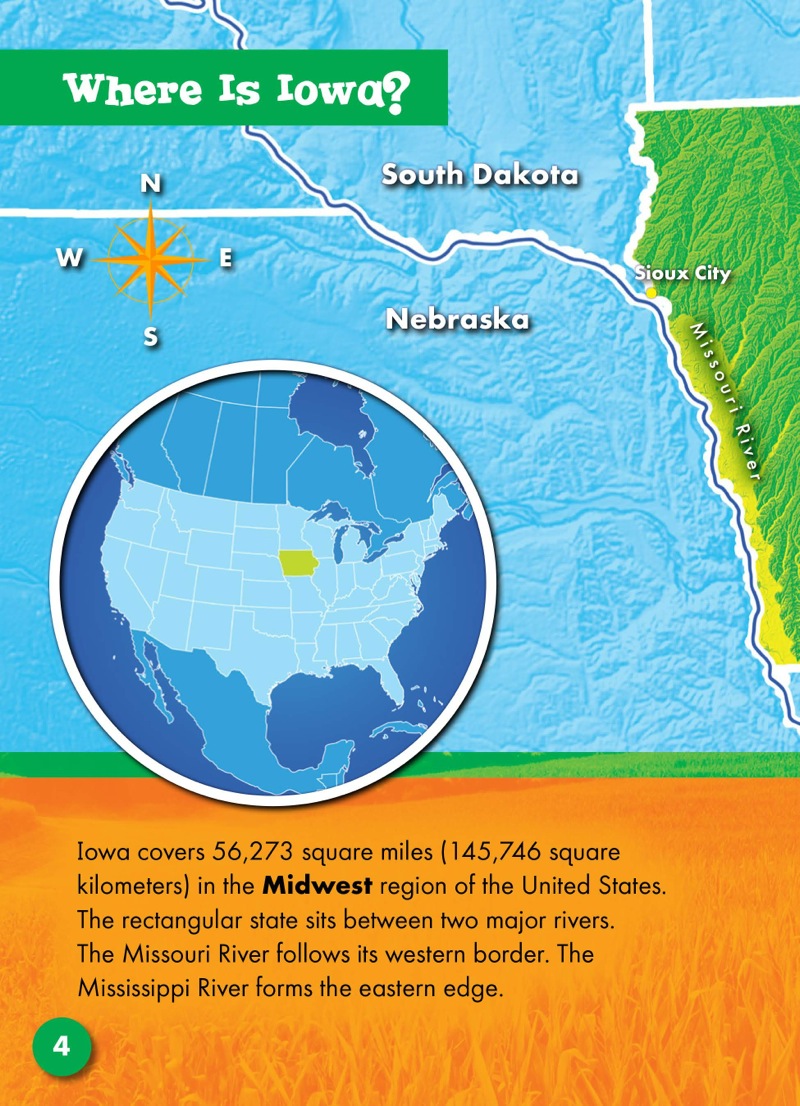 Exploring the States: Iowa — page 1