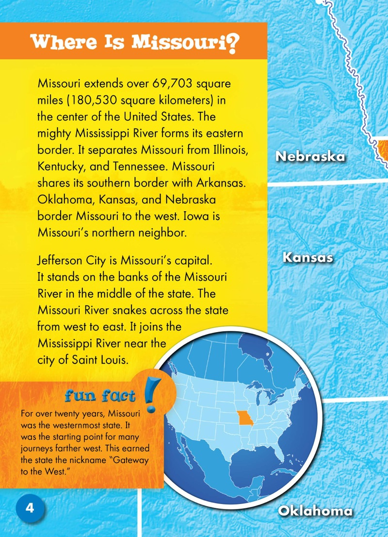 Exploring the States: Missouri — page 1