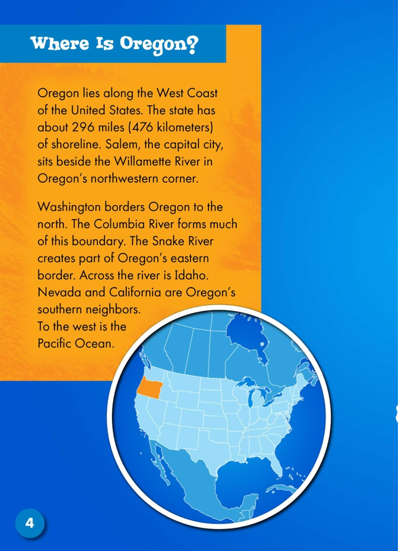 Exploring the States: Oregon — page 1