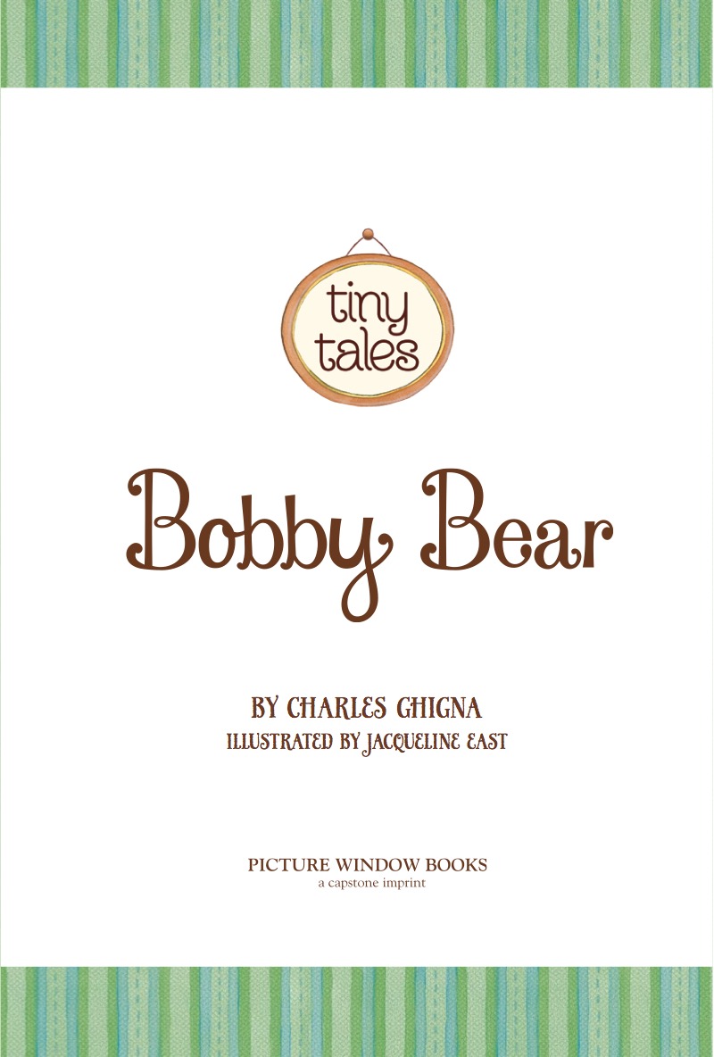 Bobby Bear book cover