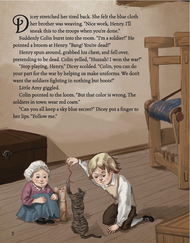 Rebel with a Cause: The Daring Adventure of Dicey Langston, Girl Spy of the American Revolution — page 1