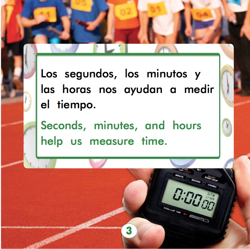 Segundos, Minutos Y Horas (Seconds, Minutes, and Hours: Measuring) book cover