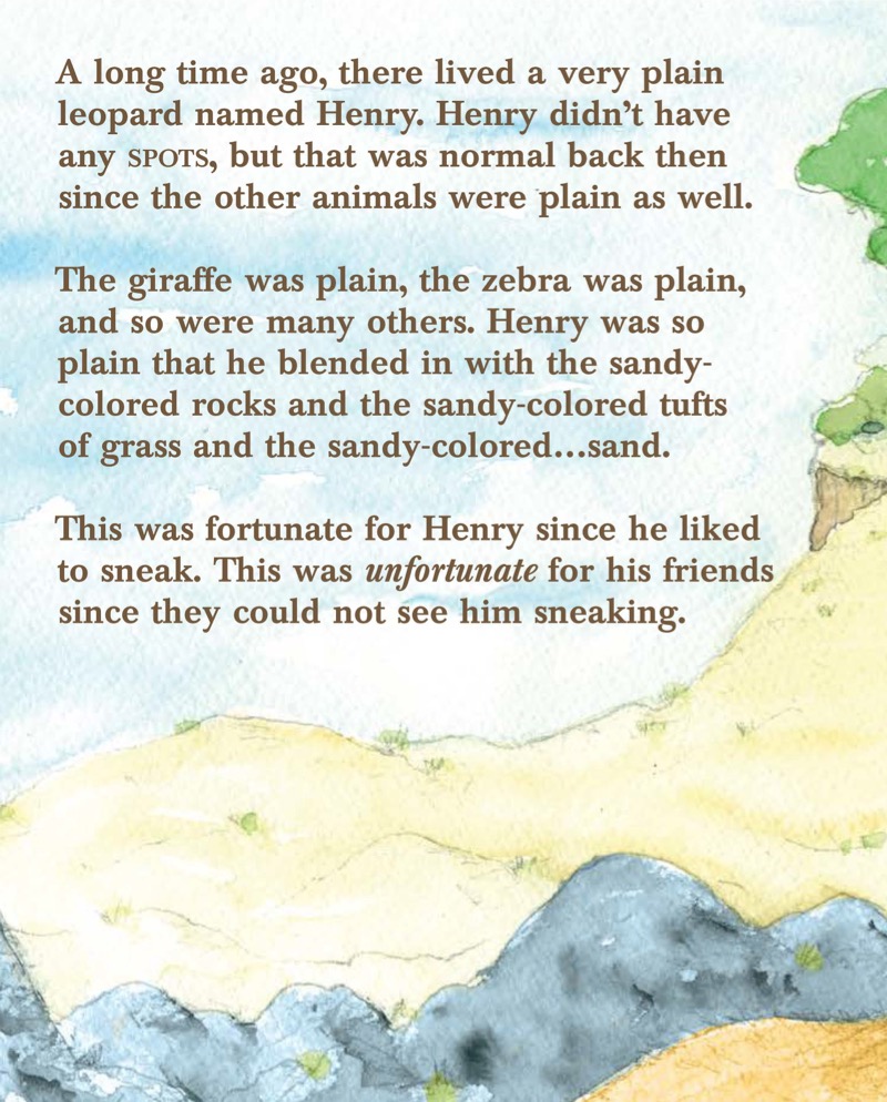 How the Leopard Got His Spots — page 1