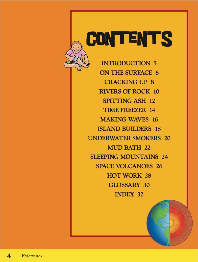The Awesome Book of Volcanoes — page 1
