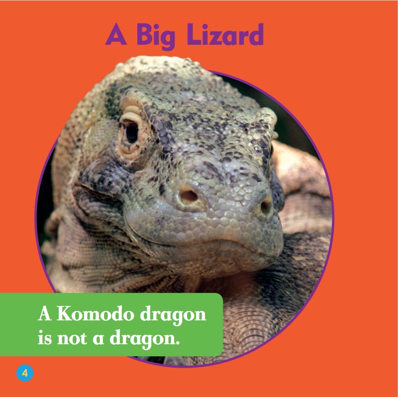 Reptile World: Komodo Dragons — page 1