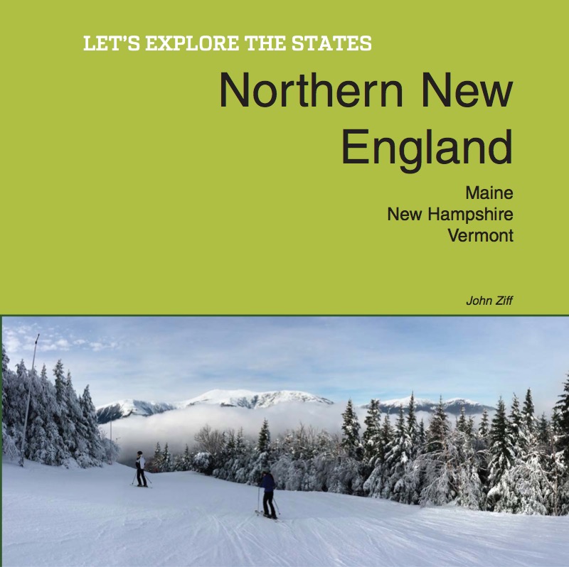 Northern New England: Maine, New Hampshire, Vermont book cover