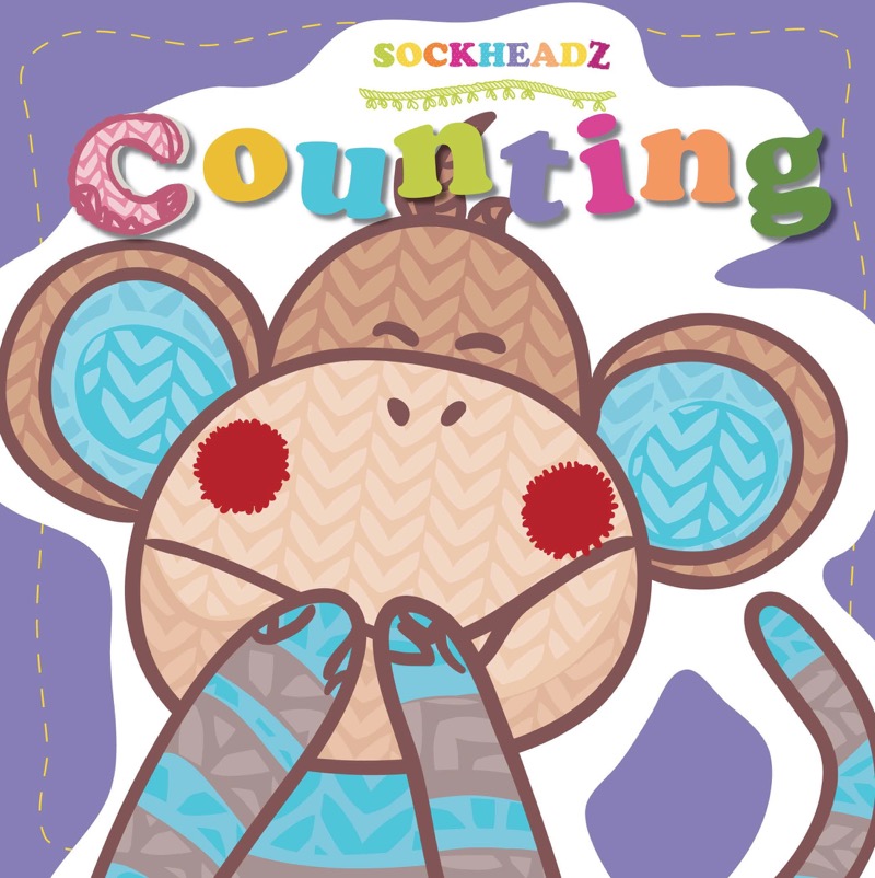 Sockheadz Counting book cover