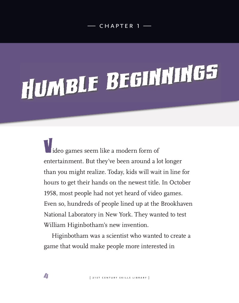 Asking Questions about Video Games — page 1