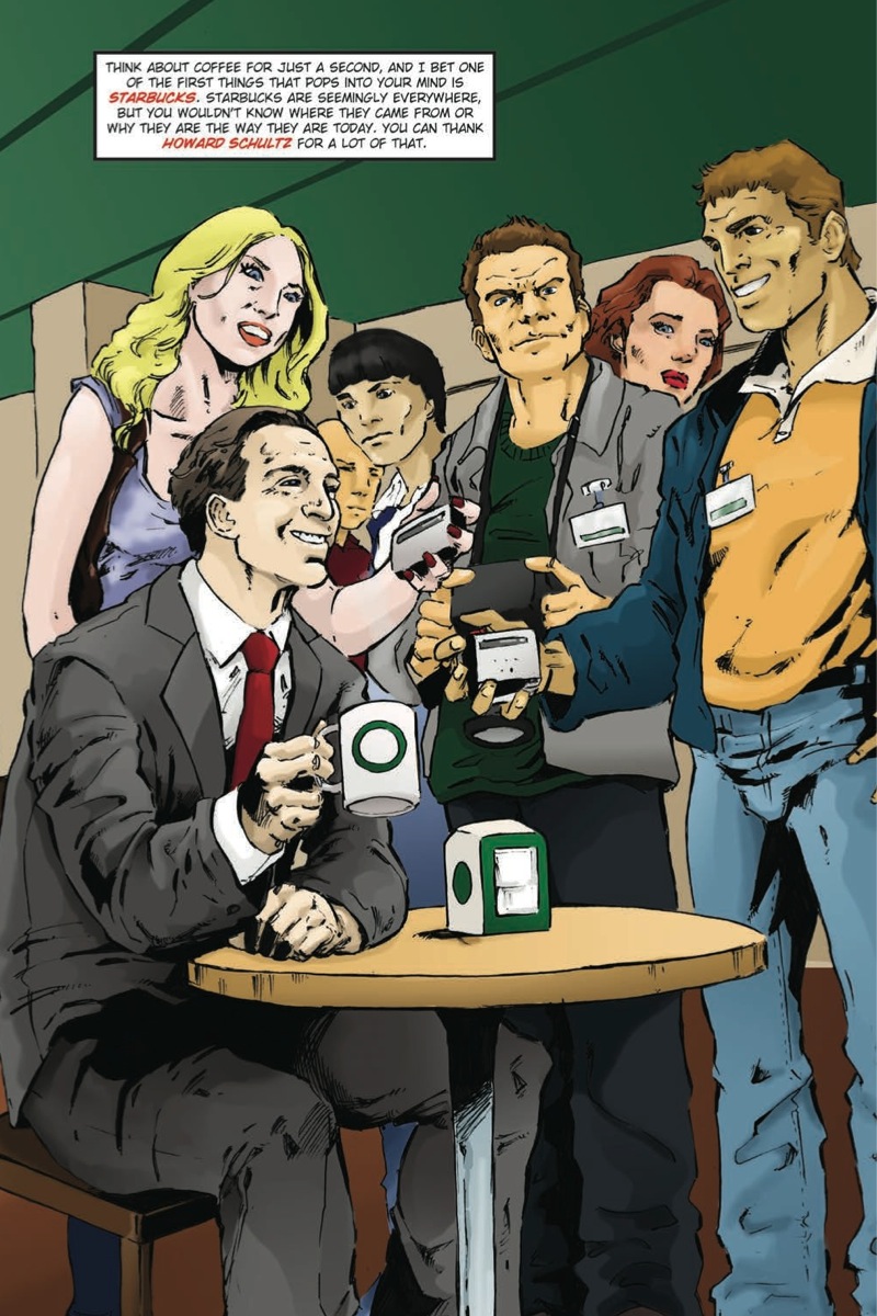Orbit: Howard Schultz: The Man Behind STARBUCKS book cover