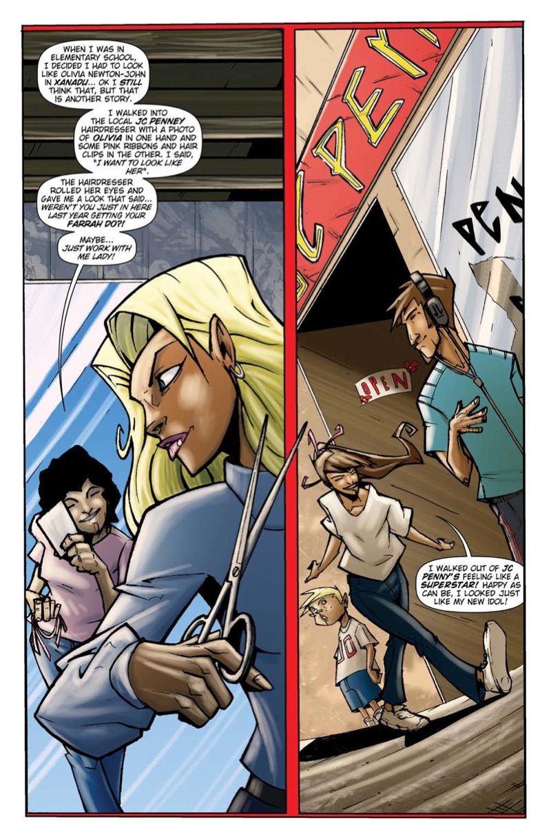 Female Force: Olivia Newton-John — page 1