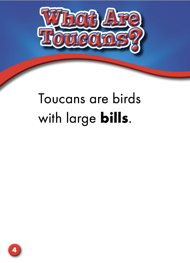 Toucans — page 1