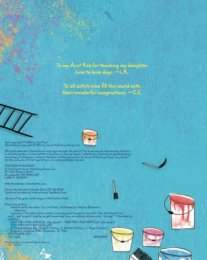Shmulik Paints the Town — page 1