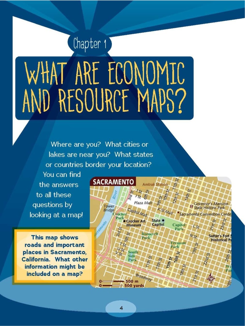 Using Economic and Resource Maps — page 1
