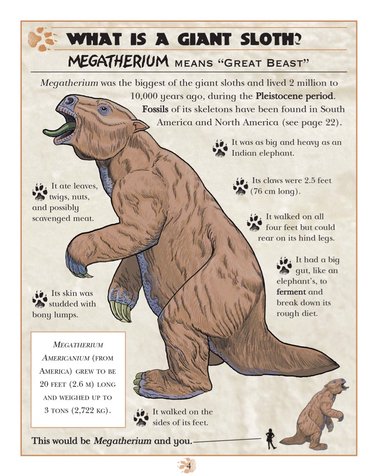 Giant Sloth: Megatherium — page 1
