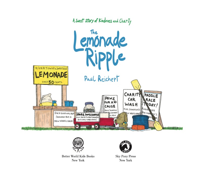 The Lemonade Ripple: A Sweet Story of Kindness and Charity book cover