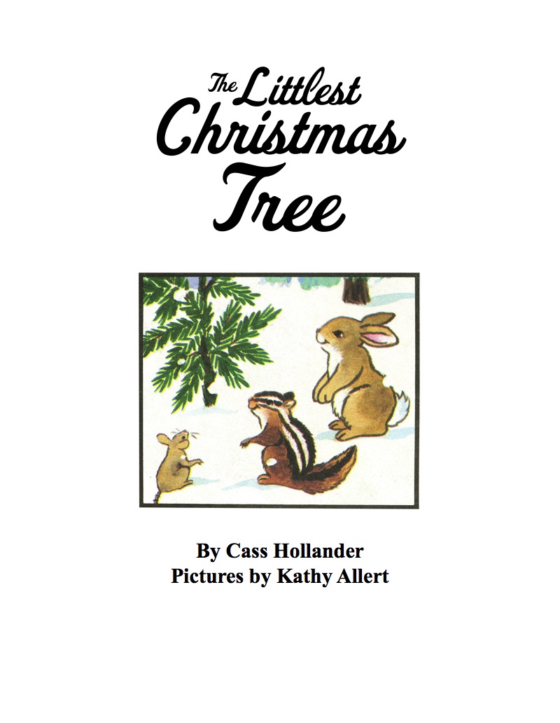 The Littlest Christmas Tree book cover