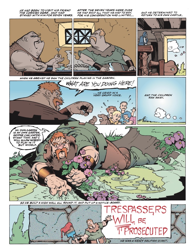 The Fairy Tales of Oscar Wilde, Vol. 1: The Selfish Giant & The Star Child — page 1