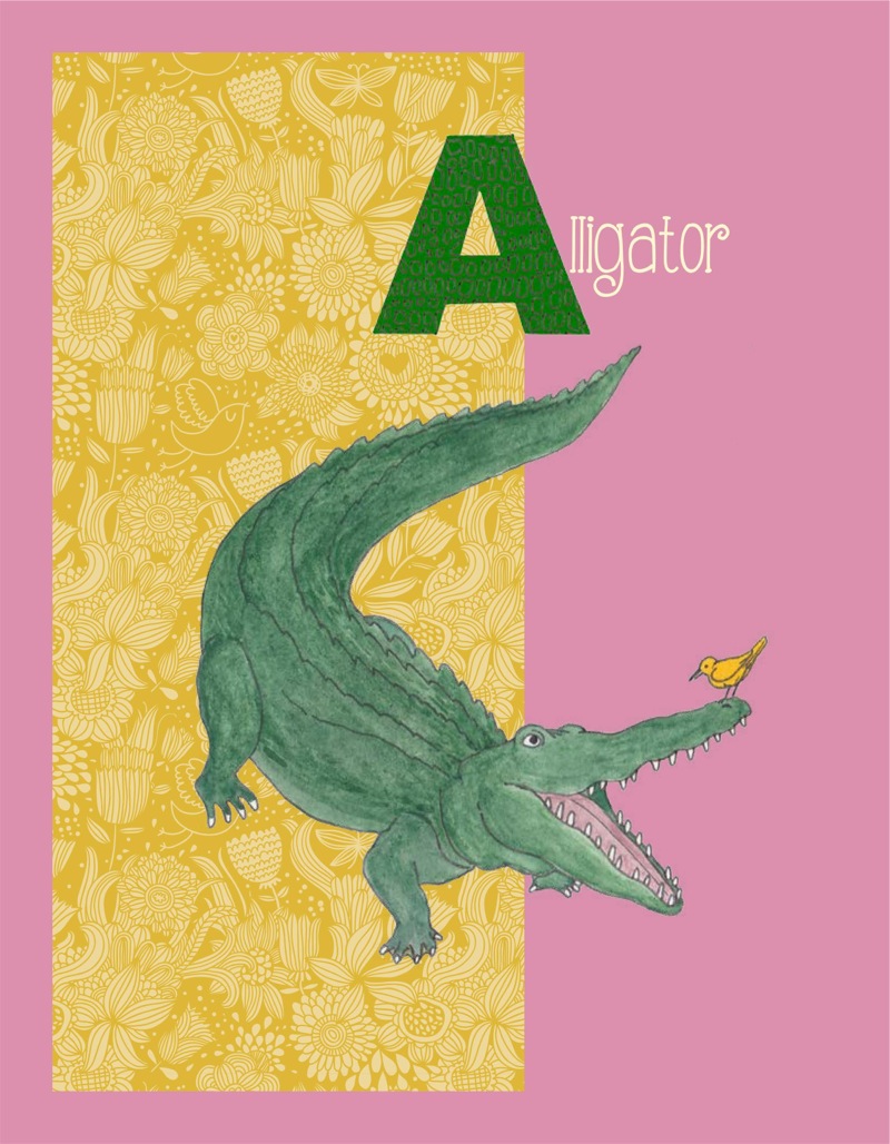 ABC Animals — page 1