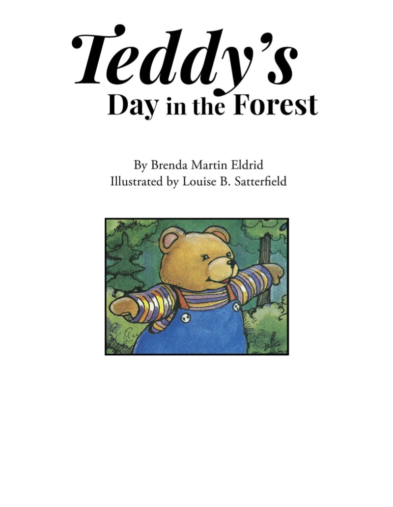 Teddy's Day in the Forest book cover