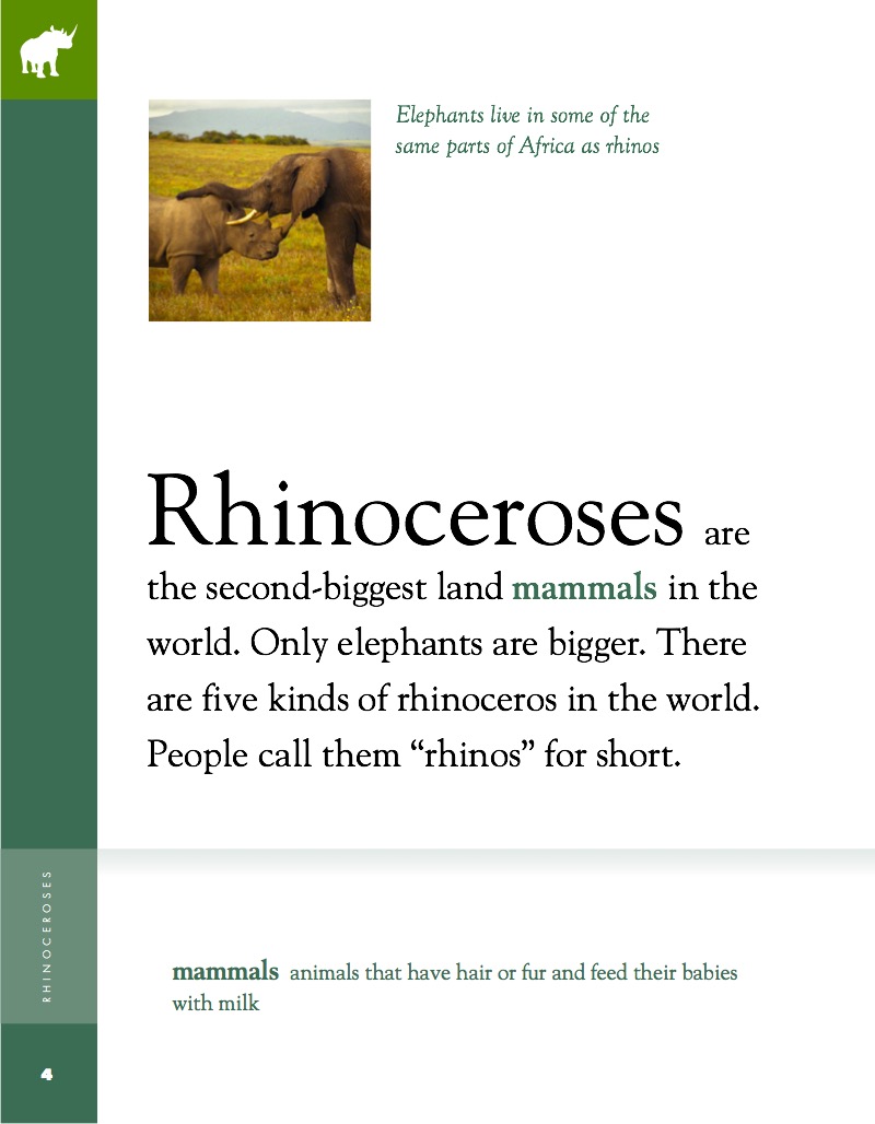 Rhinoceroses — page 1