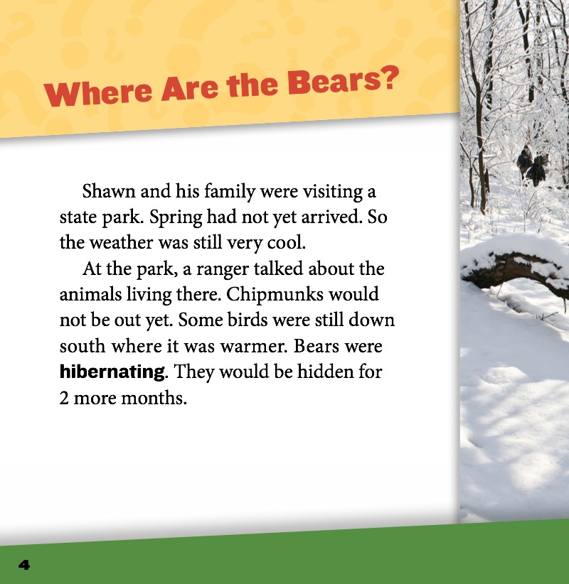 Bears Hibernate — page 1